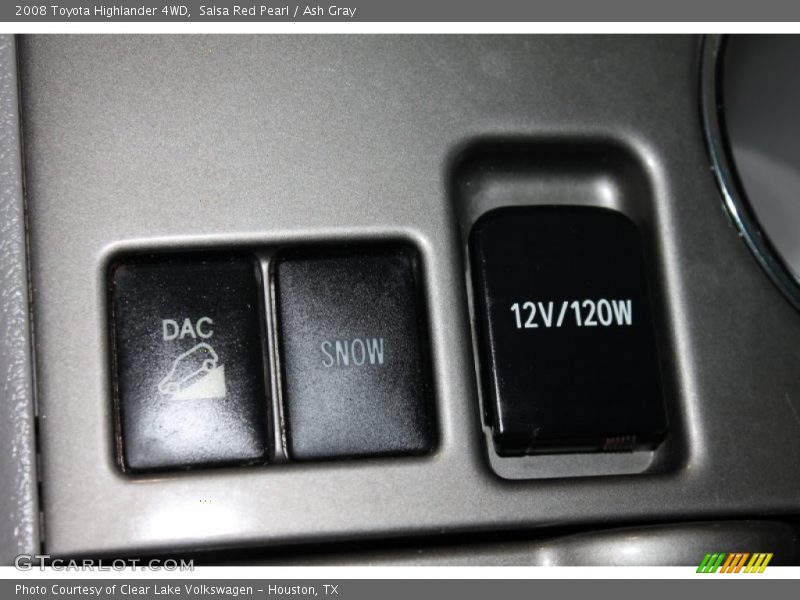Salsa Red Pearl / Ash Gray 2008 Toyota Highlander 4WD