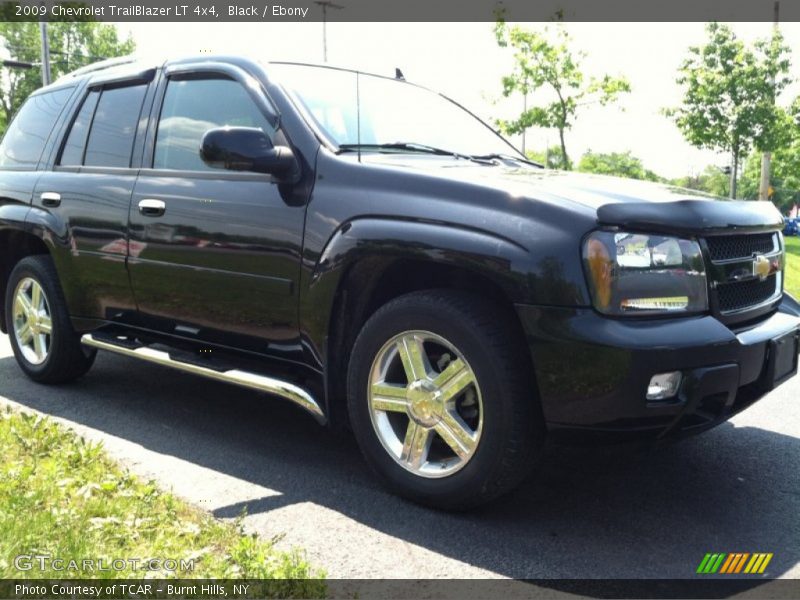 Black / Ebony 2009 Chevrolet TrailBlazer LT 4x4