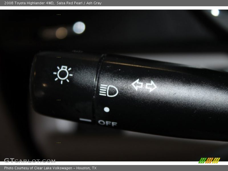 Salsa Red Pearl / Ash Gray 2008 Toyota Highlander 4WD