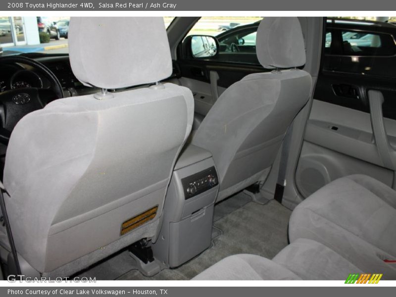 Salsa Red Pearl / Ash Gray 2008 Toyota Highlander 4WD