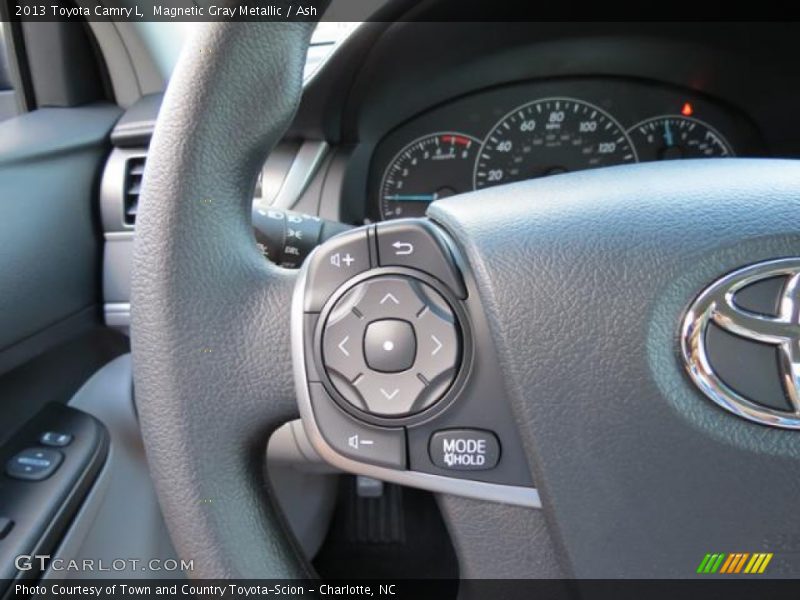 Magnetic Gray Metallic / Ash 2013 Toyota Camry L