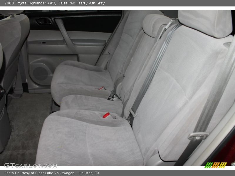 Salsa Red Pearl / Ash Gray 2008 Toyota Highlander 4WD
