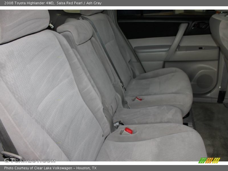 Salsa Red Pearl / Ash Gray 2008 Toyota Highlander 4WD
