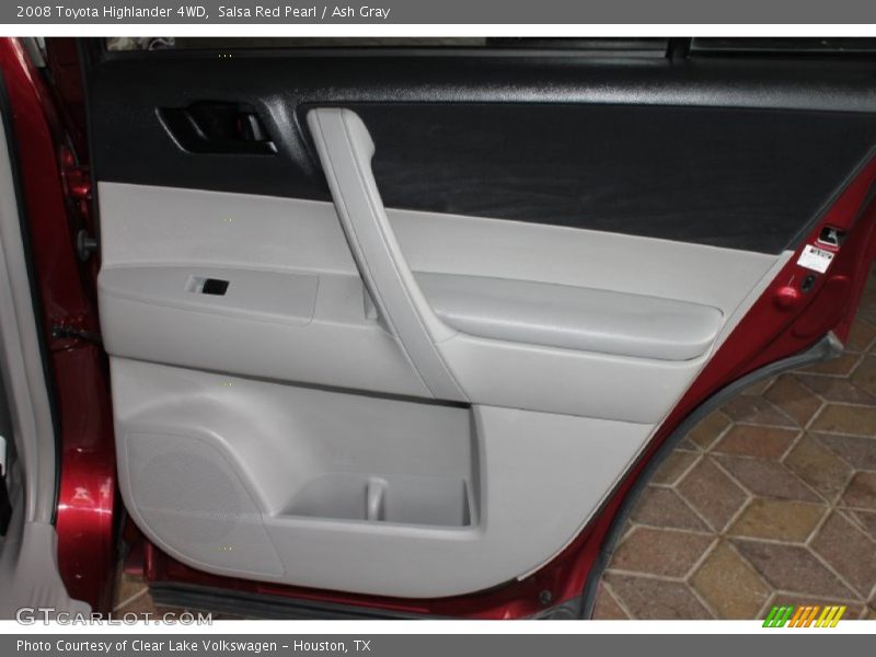 Salsa Red Pearl / Ash Gray 2008 Toyota Highlander 4WD