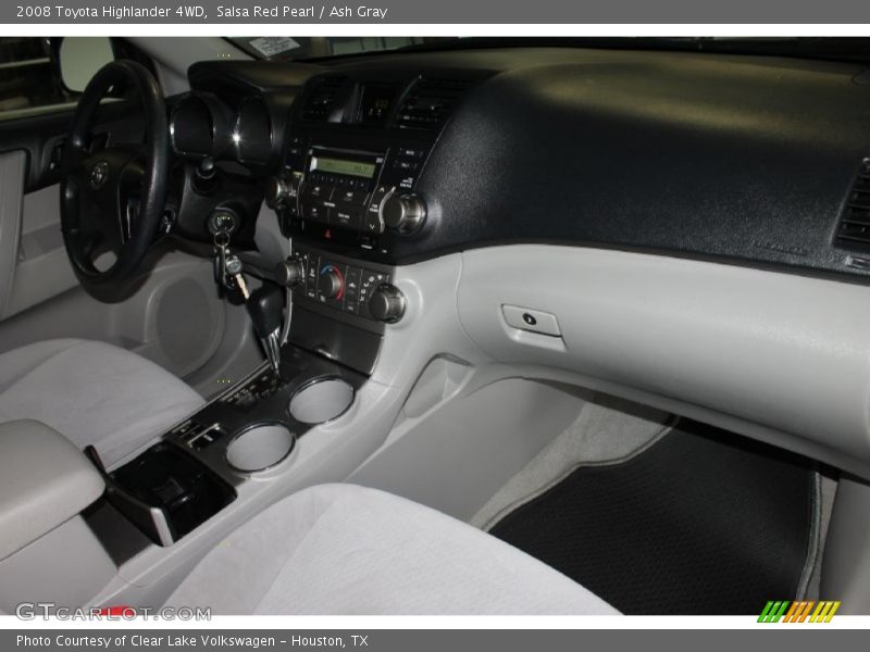 Salsa Red Pearl / Ash Gray 2008 Toyota Highlander 4WD