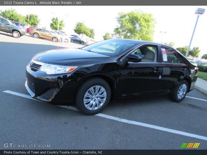 Attitude Black Metallic / Ash 2013 Toyota Camry L