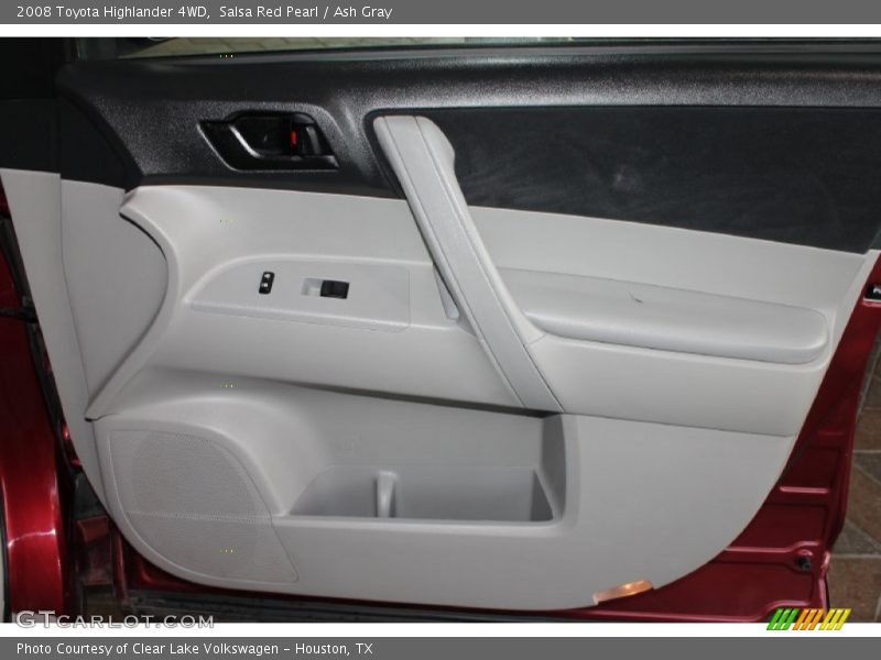 Salsa Red Pearl / Ash Gray 2008 Toyota Highlander 4WD