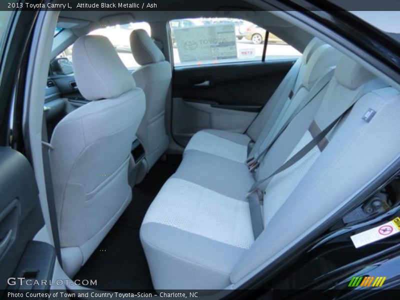 Attitude Black Metallic / Ash 2013 Toyota Camry L
