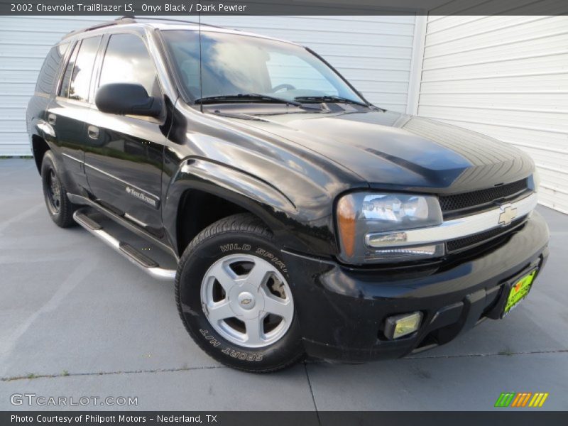 Onyx Black / Dark Pewter 2002 Chevrolet TrailBlazer LS