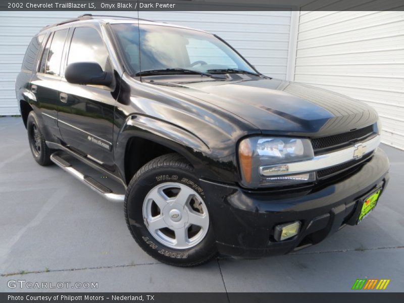 Onyx Black / Dark Pewter 2002 Chevrolet TrailBlazer LS