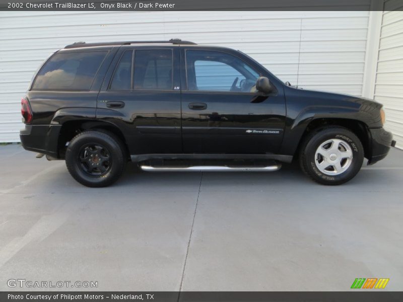 Onyx Black / Dark Pewter 2002 Chevrolet TrailBlazer LS