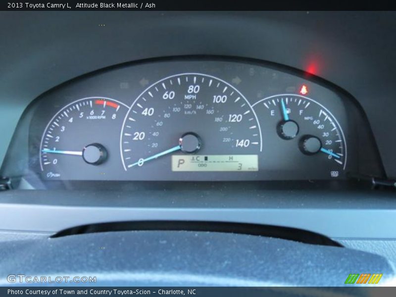 Attitude Black Metallic / Ash 2013 Toyota Camry L