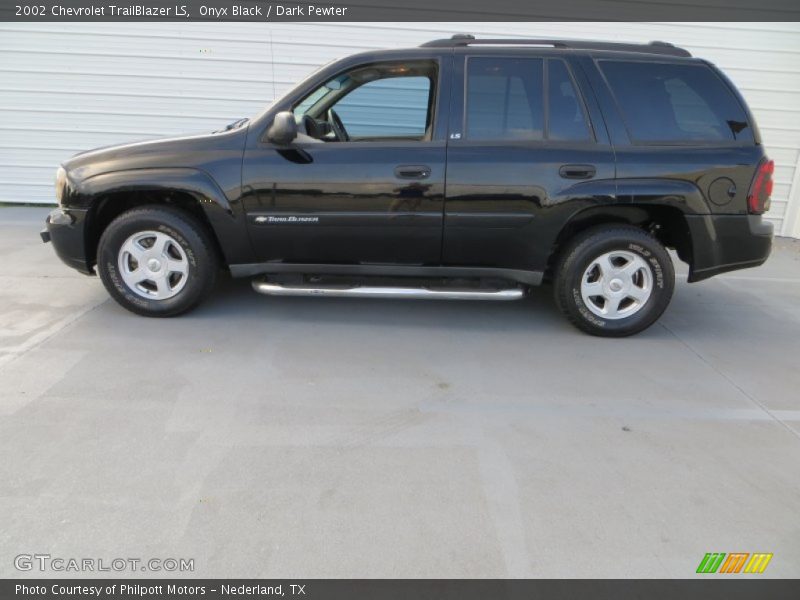 Onyx Black / Dark Pewter 2002 Chevrolet TrailBlazer LS
