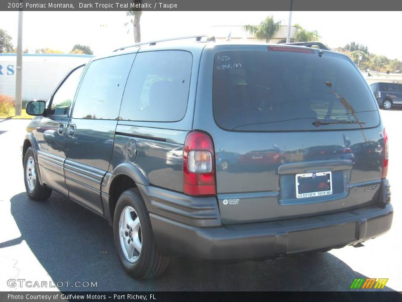 Dark Tropic Teal Metallic / Taupe 2005 Pontiac Montana