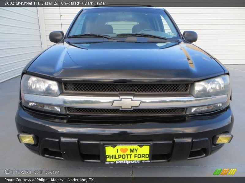 Onyx Black / Dark Pewter 2002 Chevrolet TrailBlazer LS