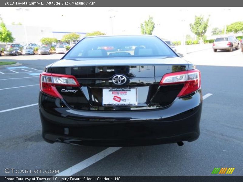Attitude Black Metallic / Ash 2013 Toyota Camry L