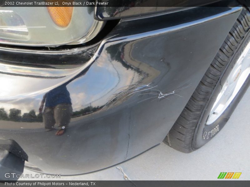 Onyx Black / Dark Pewter 2002 Chevrolet TrailBlazer LS