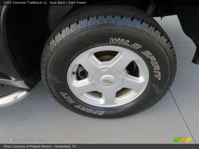 Onyx Black / Dark Pewter 2002 Chevrolet TrailBlazer LS