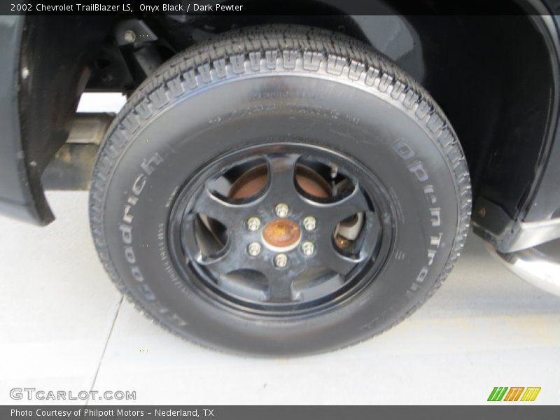 Onyx Black / Dark Pewter 2002 Chevrolet TrailBlazer LS