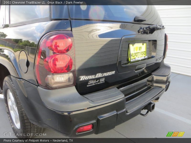 Onyx Black / Dark Pewter 2002 Chevrolet TrailBlazer LS