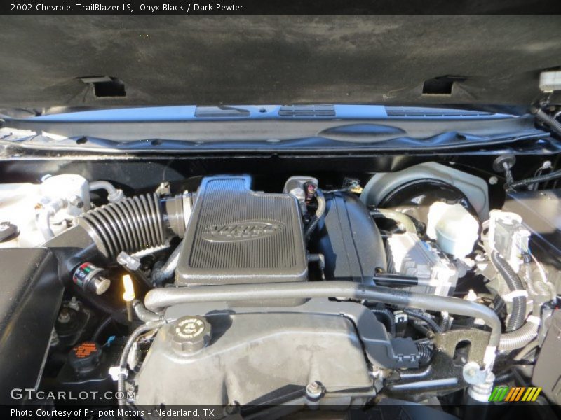 Onyx Black / Dark Pewter 2002 Chevrolet TrailBlazer LS