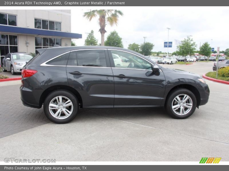 Graphite Luster Metallic / Parchment 2014 Acura RDX Technology AWD