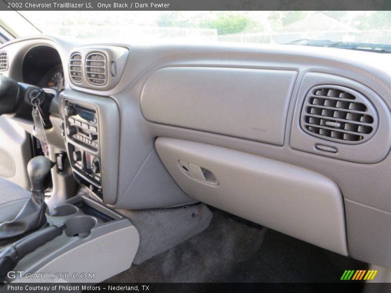 Onyx Black / Dark Pewter 2002 Chevrolet TrailBlazer LS