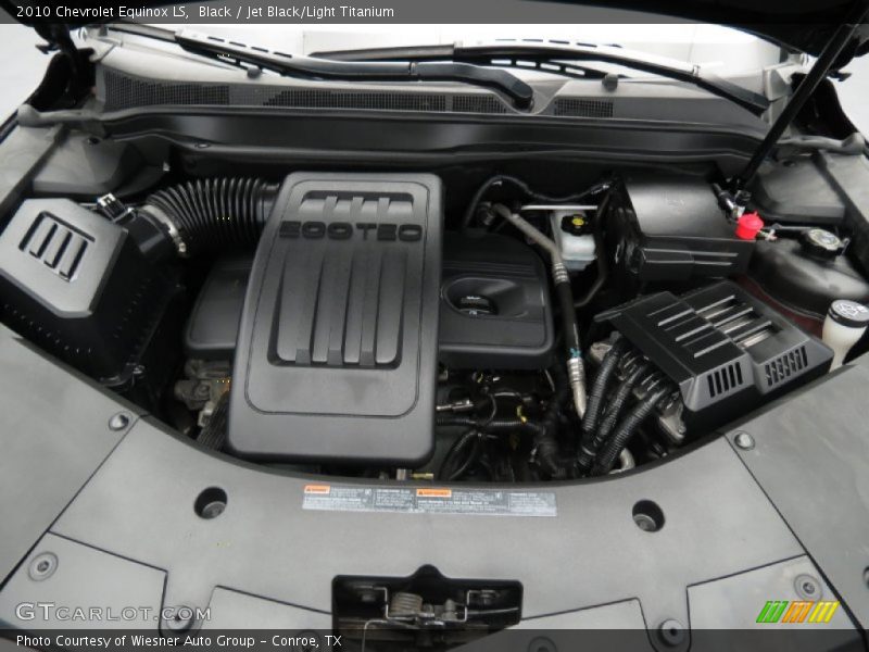 Black / Jet Black/Light Titanium 2010 Chevrolet Equinox LS
