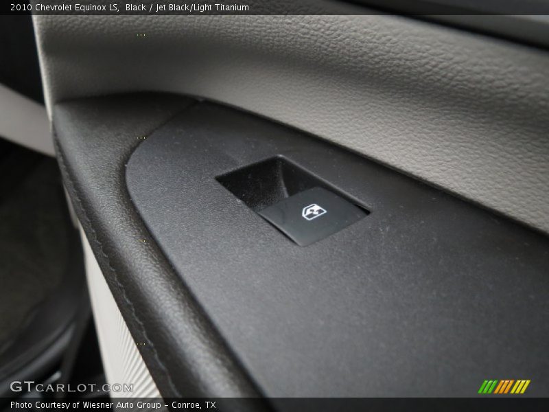 Black / Jet Black/Light Titanium 2010 Chevrolet Equinox LS