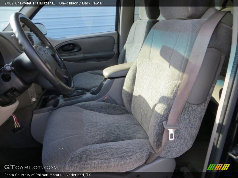 Onyx Black / Dark Pewter 2002 Chevrolet TrailBlazer LS