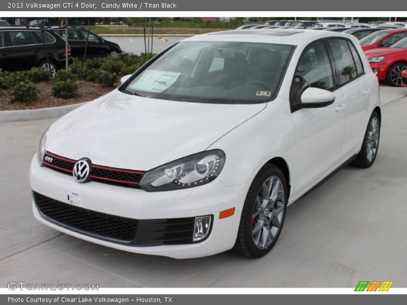 Candy White / Titan Black 2013 Volkswagen GTI 4 Door