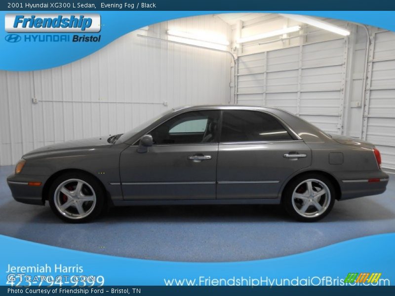 Evening Fog / Black 2001 Hyundai XG300 L Sedan