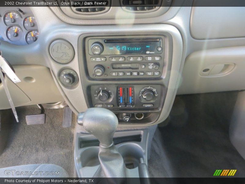 Onyx Black / Dark Pewter 2002 Chevrolet TrailBlazer LS