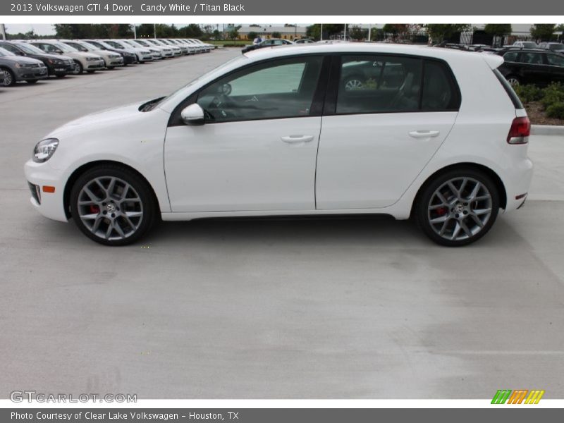 Candy White / Titan Black 2013 Volkswagen GTI 4 Door