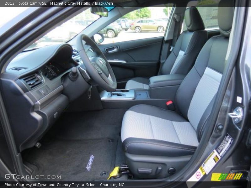 Magnetic Gray Metallic / Black/Ash 2013 Toyota Camry SE