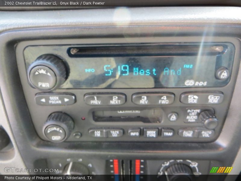 Onyx Black / Dark Pewter 2002 Chevrolet TrailBlazer LS