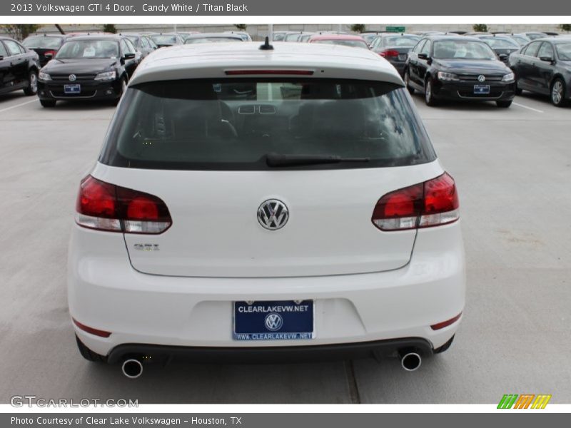 Candy White / Titan Black 2013 Volkswagen GTI 4 Door