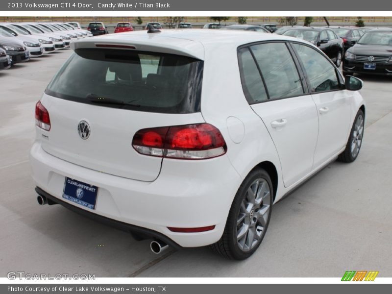 Candy White / Titan Black 2013 Volkswagen GTI 4 Door