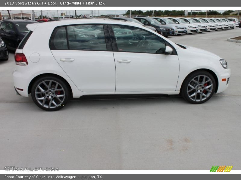 Candy White / Titan Black 2013 Volkswagen GTI 4 Door