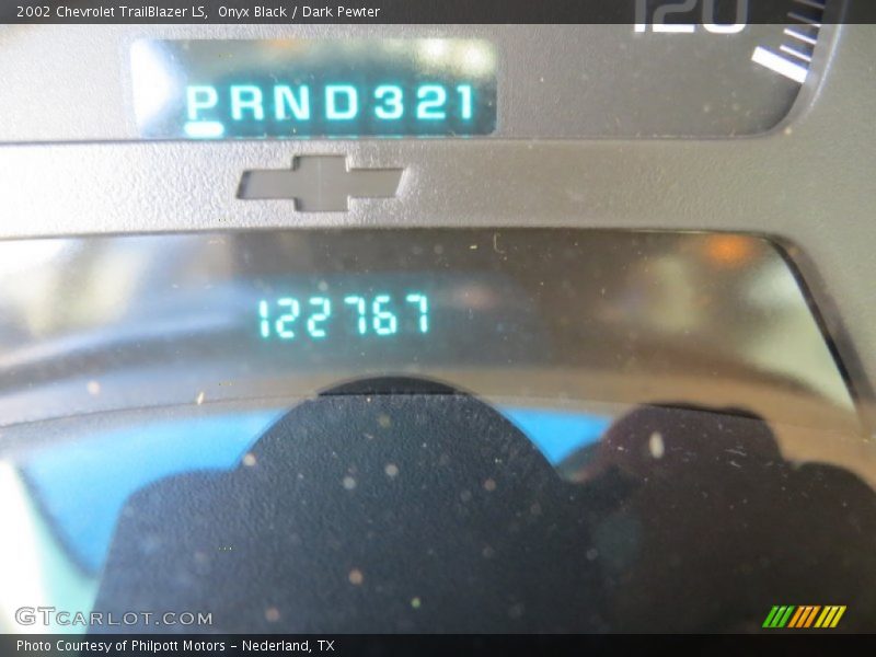 Onyx Black / Dark Pewter 2002 Chevrolet TrailBlazer LS