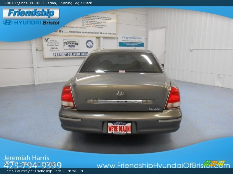 Evening Fog / Black 2001 Hyundai XG300 L Sedan