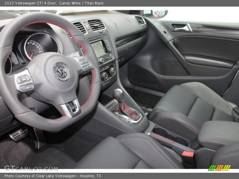 Candy White / Titan Black 2013 Volkswagen GTI 4 Door