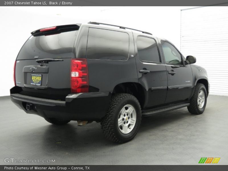 Black / Ebony 2007 Chevrolet Tahoe LS