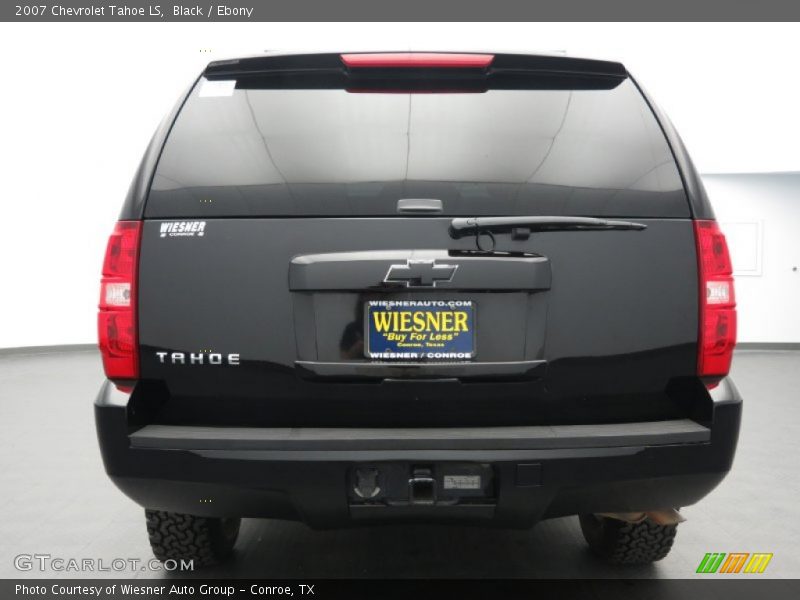 Black / Ebony 2007 Chevrolet Tahoe LS
