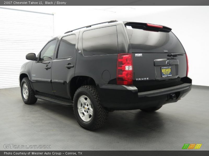 Black / Ebony 2007 Chevrolet Tahoe LS