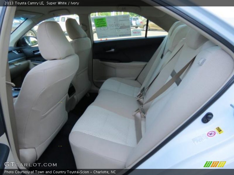 Super White / Ivory 2013 Toyota Camry LE