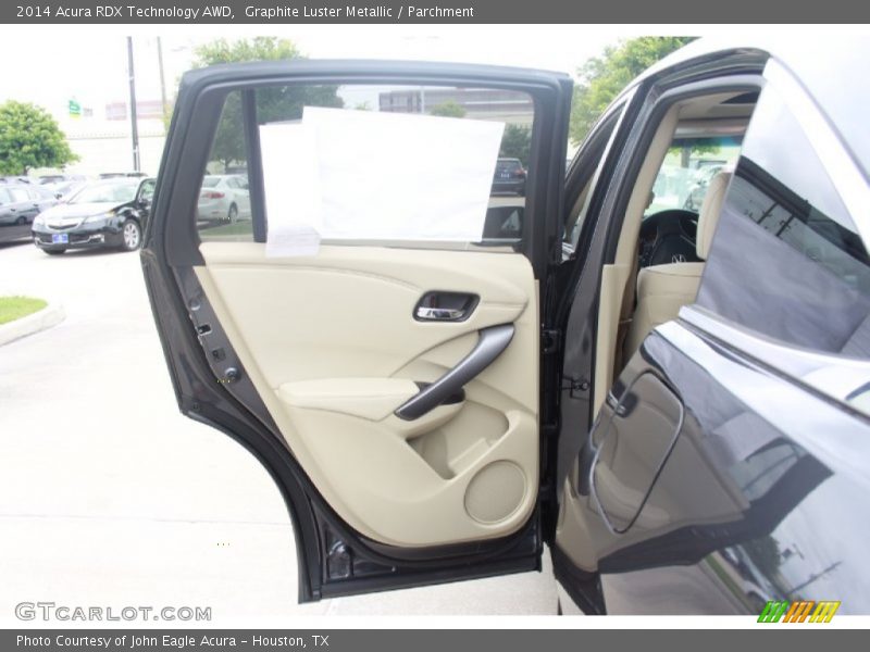 Graphite Luster Metallic / Parchment 2014 Acura RDX Technology AWD