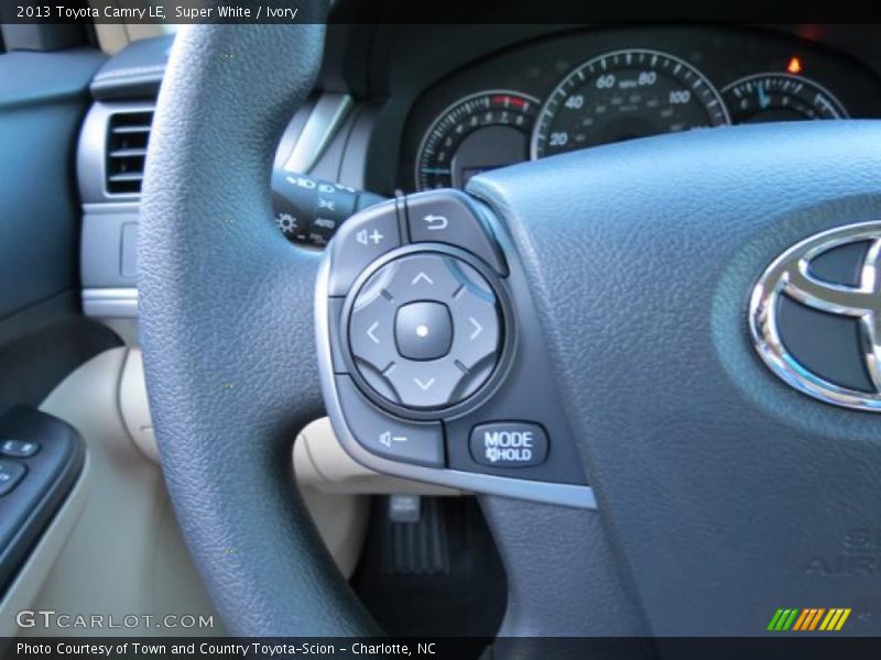 Super White / Ivory 2013 Toyota Camry LE