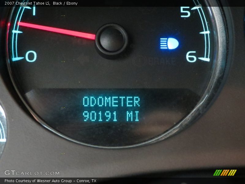 Black / Ebony 2007 Chevrolet Tahoe LS