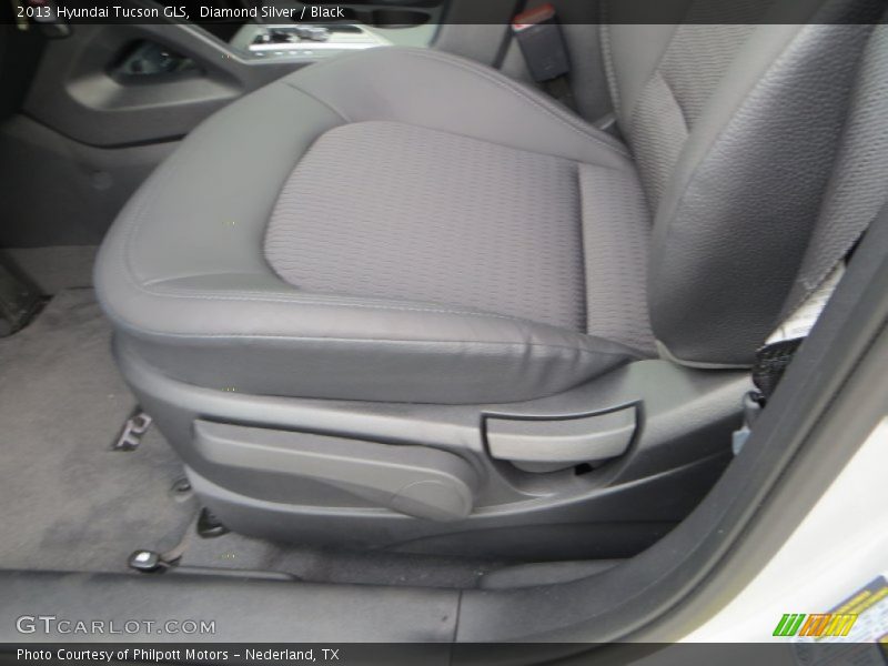 Diamond Silver / Black 2013 Hyundai Tucson GLS